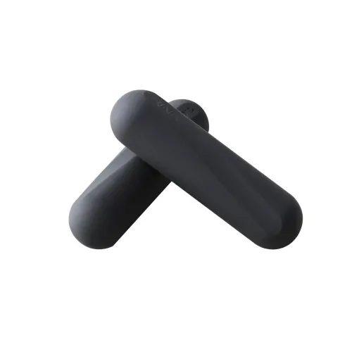 RING pilates fitnes bucice -silikon 1x1 kg black RX LKW-684-1 kg